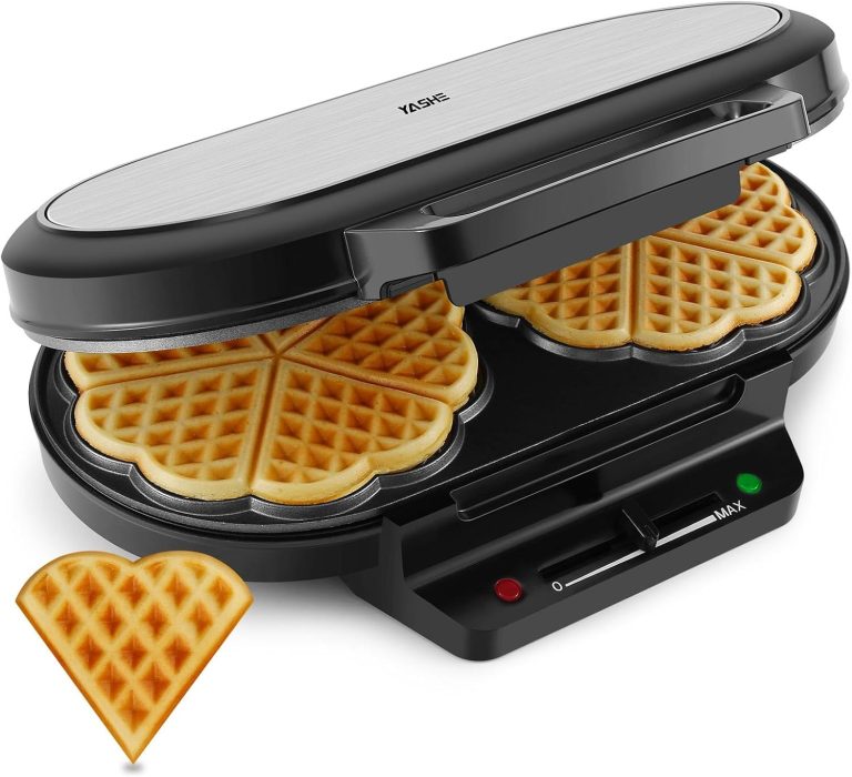 gaufrier YASHE 10 Gaufres Coeur